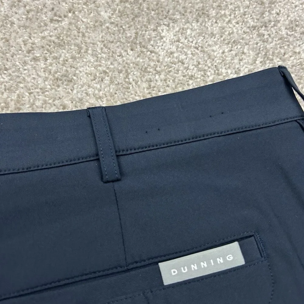 Dunning Golf Performance Shorts‎ Flat Front Men's Size 42 Blue READ